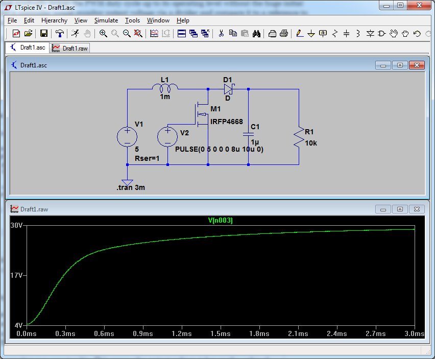 boost converter circuit