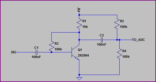 Cap Couple circuit with divider